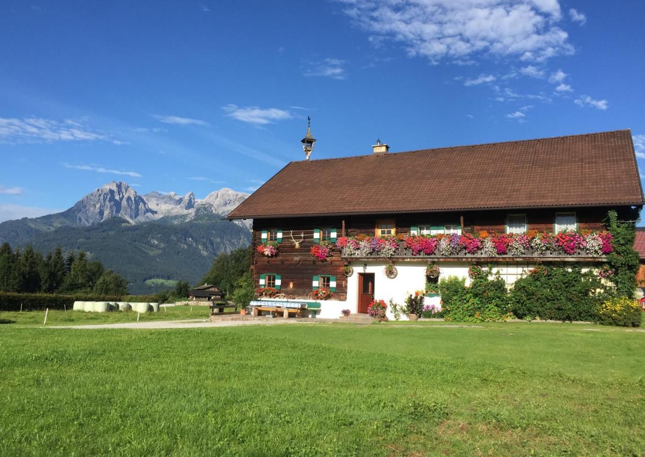 Villa Bauernhof Lehengut Pfarrwerfen Esterno foto