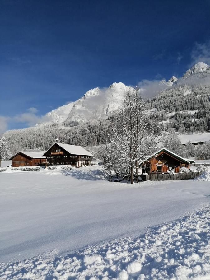 Villa Bauernhof Lehengut Pfarrwerfen Esterno foto