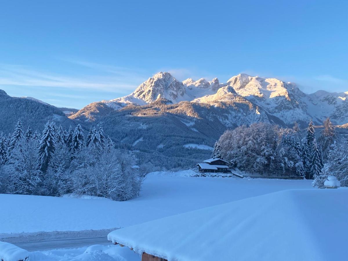 Villa Bauernhof Lehengut Pfarrwerfen Esterno foto